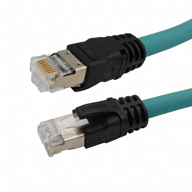 【BM-5ST025F-01】CABLE MOD 8P8C PLUG TO PLUG 25'