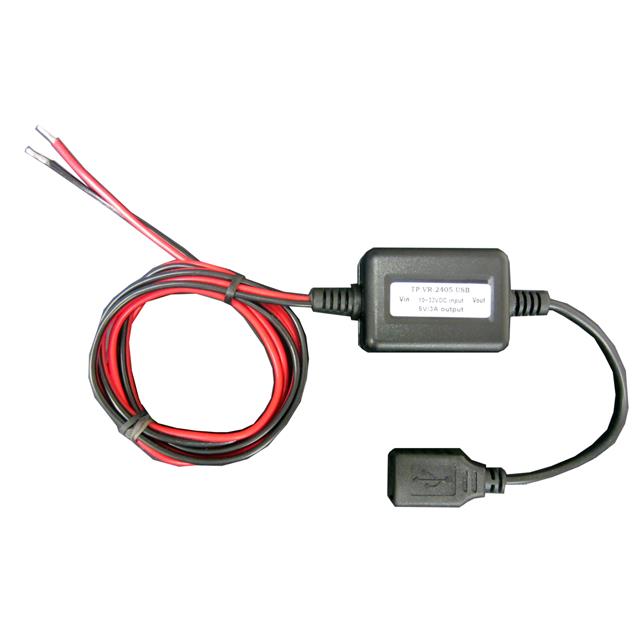 【TP-VR-2405-USB】BATT CHRGR USB IN-VEHICLE 5V 1A