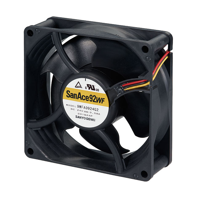 【9WFA0924G2001】FAN AXIAL 92X32MM 24VDC WIRE