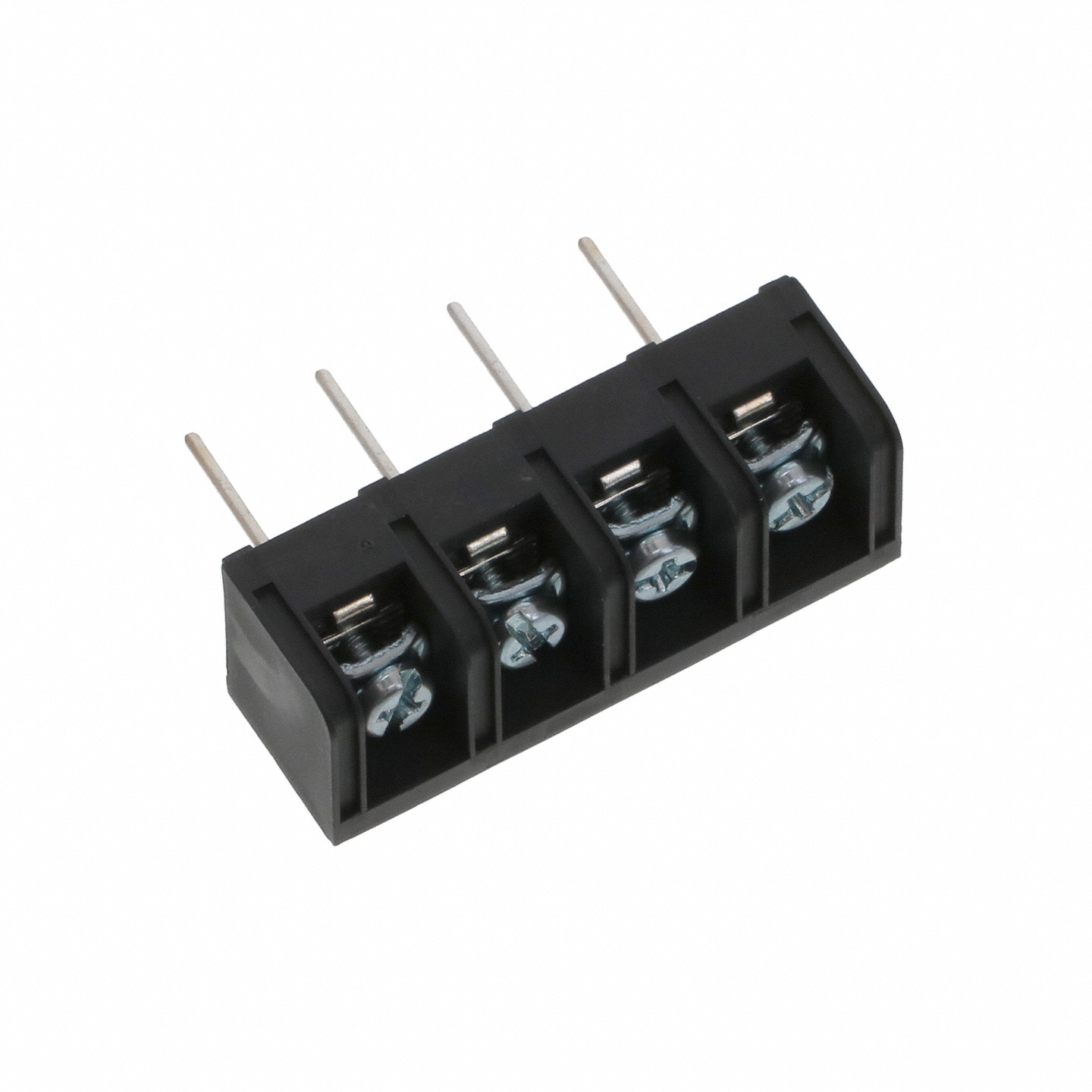 【CB30720407】CONN BARRIER STRIP 4CIRC 0.437"