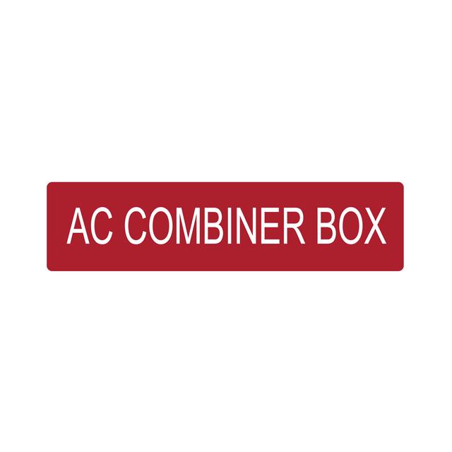 【596-00758】AC COMBINER BOX 10/PK