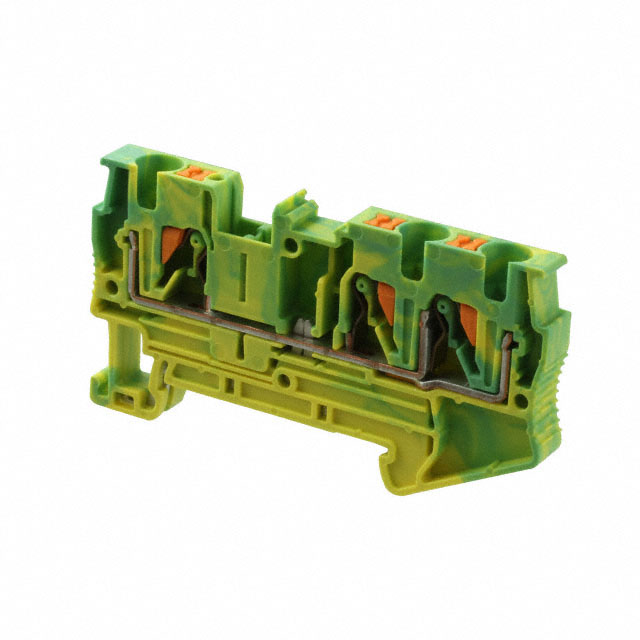 【3211780】CONN TERM BLK GROUND 10-24AWG