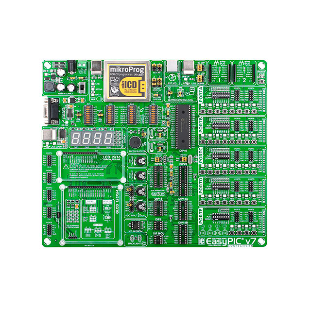 MIKROLAB FOR PIC BASIC EVAL BRD【MIKROE-2058】