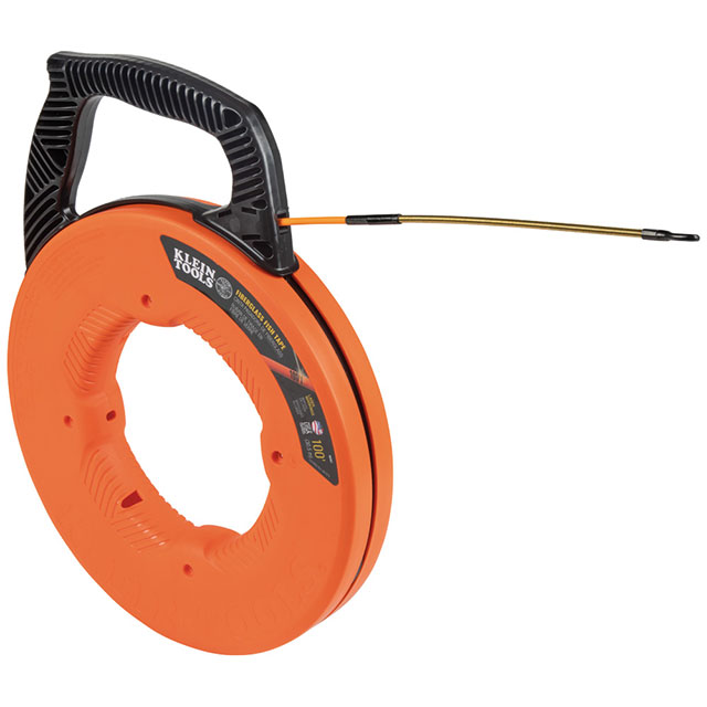 100' FIBERGLASS FISH TAPE WITH L【56351】