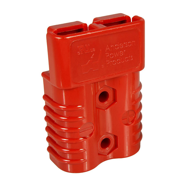 【949-BK】CONN HSG 2POS RED