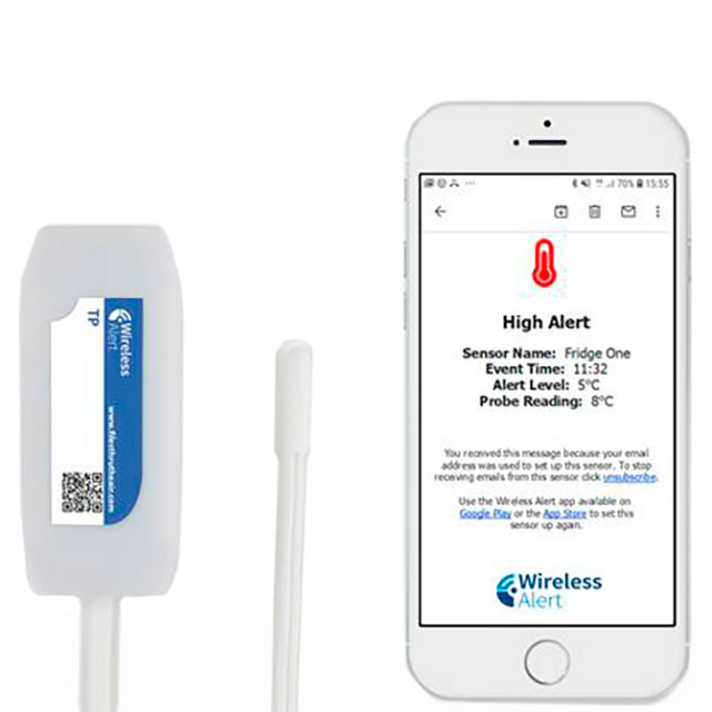 THERMO HANDHELD EMAIL ALERTS【WIRELESS ALERT TP】