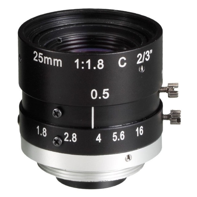 LENS WIDE ANGLE F1.8 C-MOUNT【LCF25LEVMP】