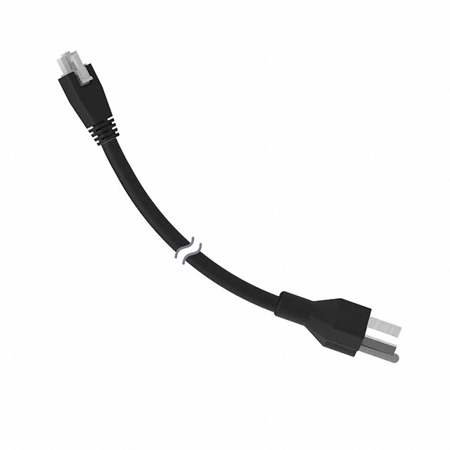 CBL ASSY 3P PL-NEMA 5-15P 5.91'【LQMAC-306B】