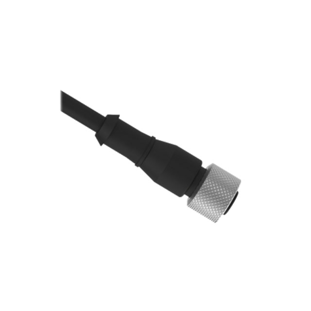 【MQDC-406】CIRC CBL 4POS PLUG TO WIRE 6'