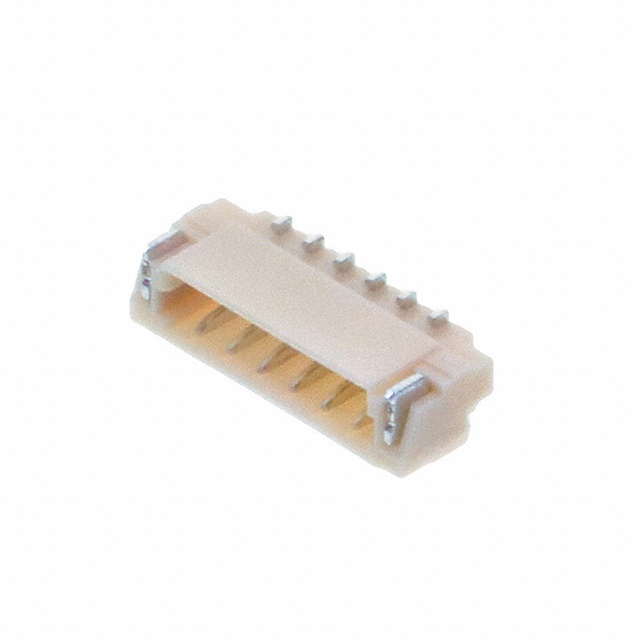 【SM06B-SURS-TF】CONN HEADER SMD R/A 6POS 0.8MM
