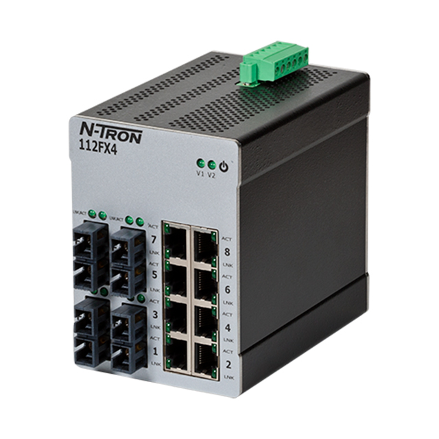 NETWORK SWITCH-UNMANAGED 12 PORT【112FXE4-SC-80】