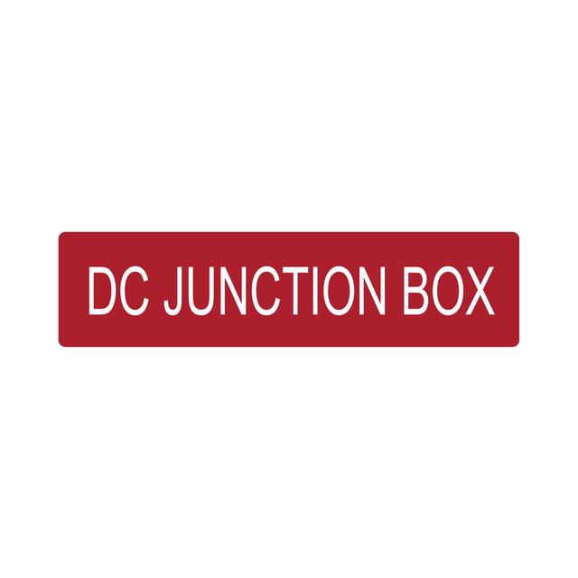 【596-00738】DC JUNCTION BOX 50/RL
