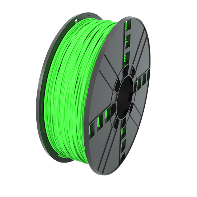 【PLA17GR1】FILAMENT GREEN PLA 0.07" 1KG