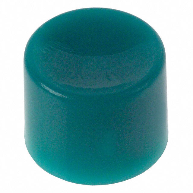 【140000481424】CAP PUSHBUTTON ROUND GREEN