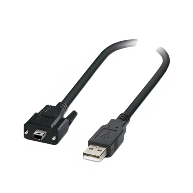 CBL USB2.0 A PLG-MIN B PLG 9.84'【2908217】