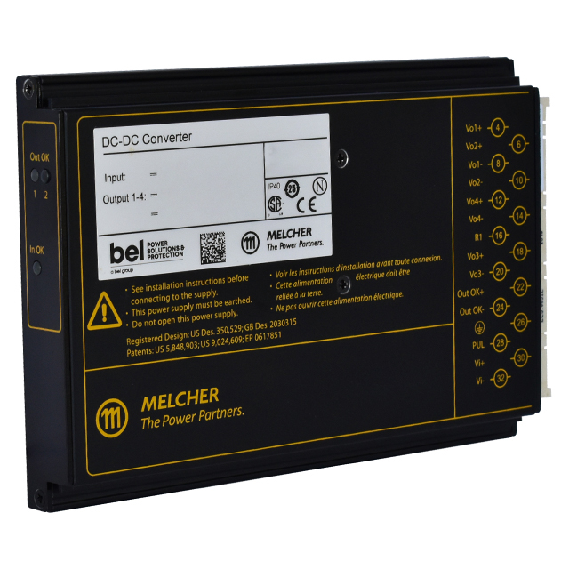 DC/DC CONVERTER 5.1V 12V 122W【HP2020-9RG】