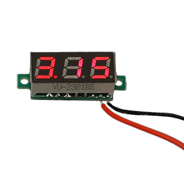 【114990164】VOLTMETER 2.6-30VDC LED PNL MT