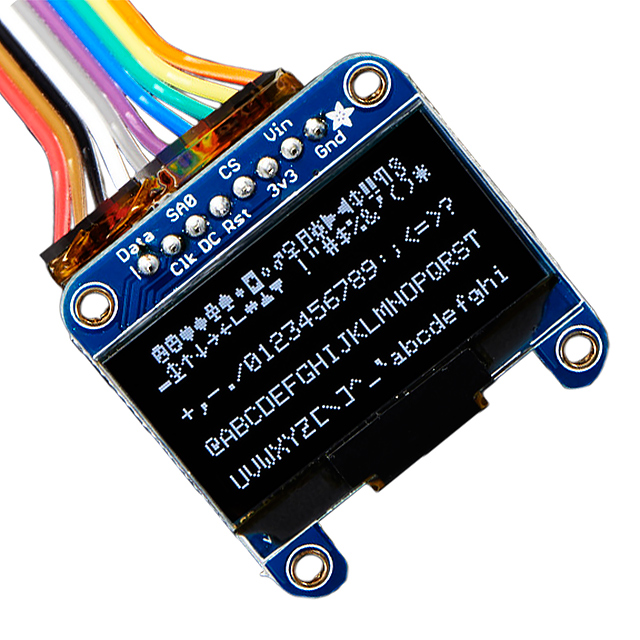 【938】GRAPHIC DISPLAY OLED WHITE 1.3"