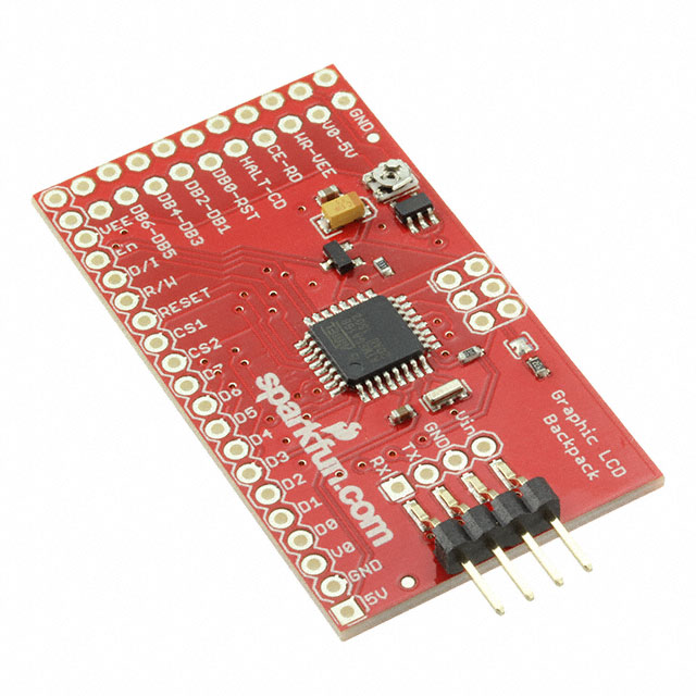 【LCD-09352】SPARKFUN GRAPHIC LCD SERIAL BACK