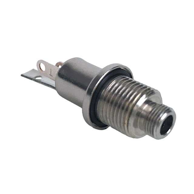 3.5MM STEREO JACK, REAR MOUNT, L【35RM3S】