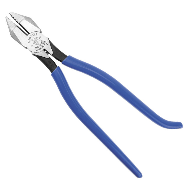 PLIERS COMBO FLAT NOSE 9.25"【D201-7CST】