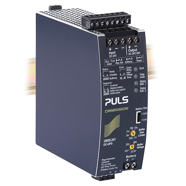 DIN RAIL UPS CONT 24V 3.9-150AH【UB20.241】