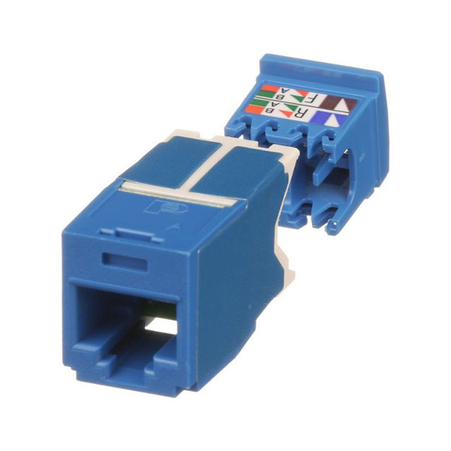 THE CATEGORY 6A, RJ45, 8-POSITIO【CJ6X88TGBU】
