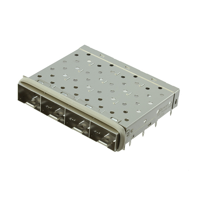 【SS-79100-008】CONN SFP+ CAGE 1X4 PRESS-FIT R/A