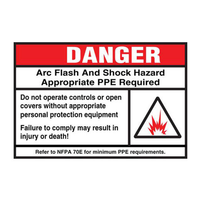 【PPS0305D2109】SIGN ELECTRL WARN