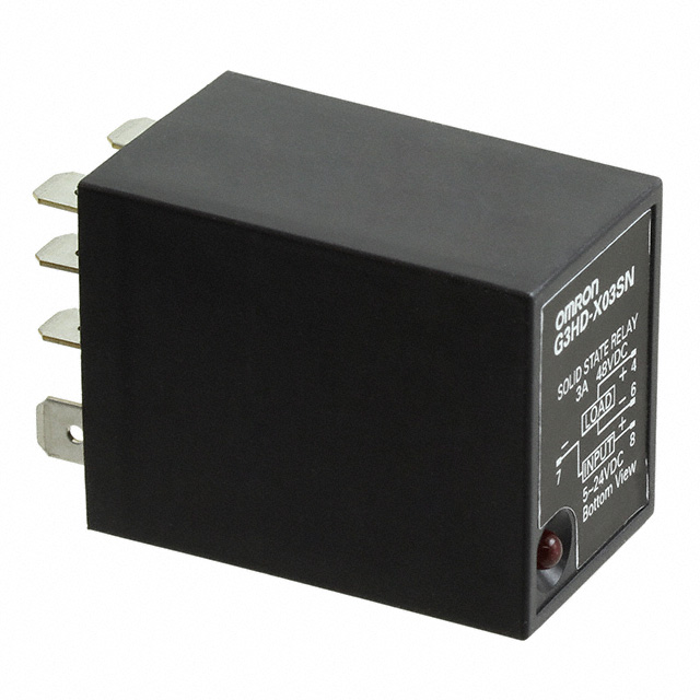 【G3HD-202SN-VD DC12-24V】SSR RELAY SPST-NO 2.5A 19-264V[バルク]