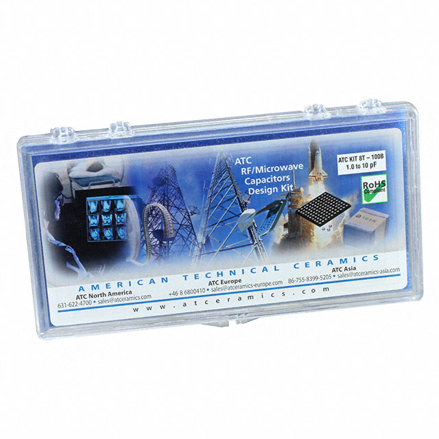 【DK0008T】CAP KIT CERAMIC 1PF-10PF 240PC