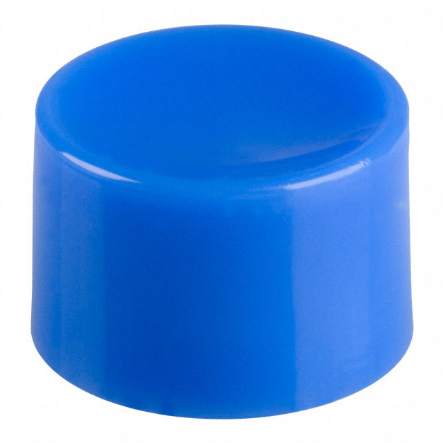 【140000481425】CAP PUSHBUTTON ROUND BLUE