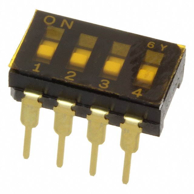 【CFS-0400MC】SWITCH SLIDE DIP SPST 0.1A 6V