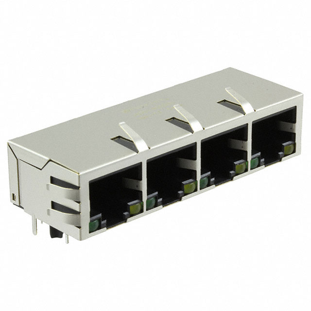 【JXD0-4015NL】CONN JACK 4PORT PCB