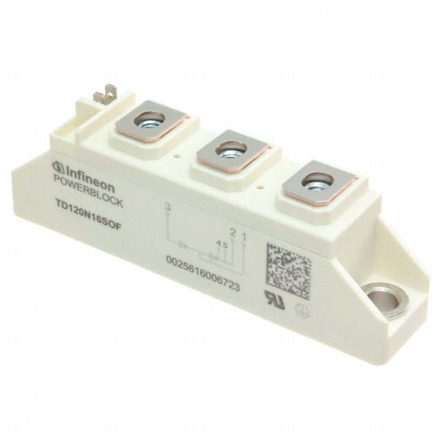 【TD120N16SOFHPSA1】SCR MODULE 1.6KV 190A MODULE