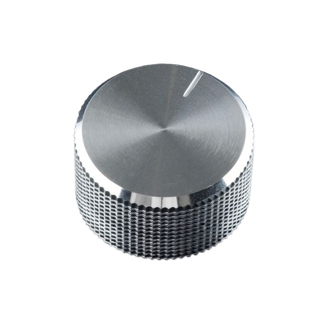 【COM-10001】KNOB KNURLED 0.236" METAL