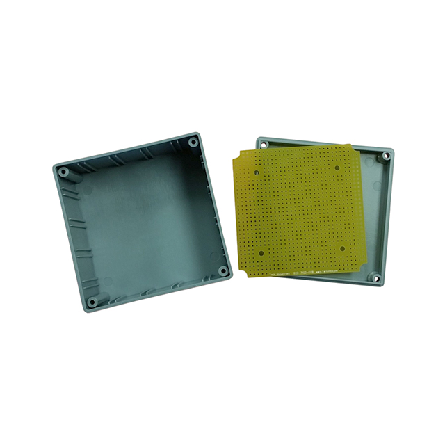 BOX ABS GRAY 3.5"L X 3.5"W【G20-7100】