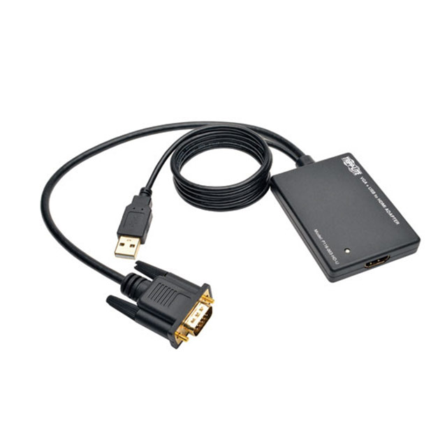 【P116-003-HD-U】VGA TO HDMI CONVERTER ADAPTER