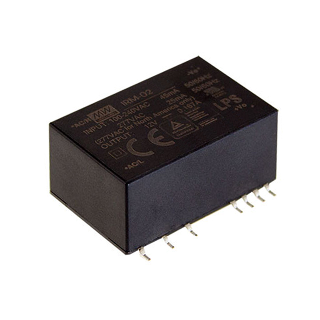 【IRM-02-12S】AC/DC CONVERTER 12V 2W