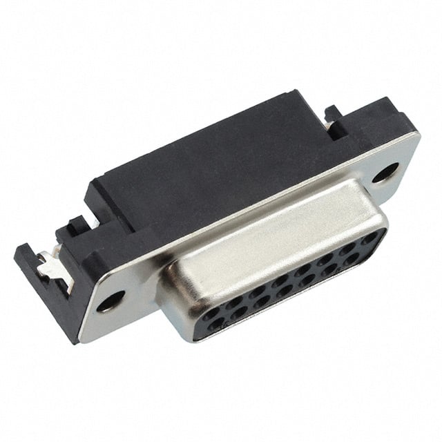 【XM3B-1522-502】CONN D-SUB RCPT 15POS R/A SOLDER