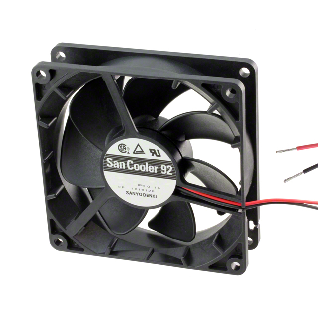 FAN AXIAL 92X25MM 12VDC WIRE【9A0912H402】