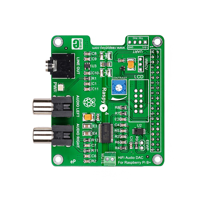 DEV BOARD RASPYPLAY4【MIKROE-1767】