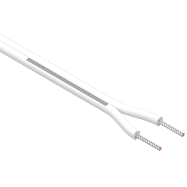 CABLE 2COND 24AWG WHITE 502'【30-00803】