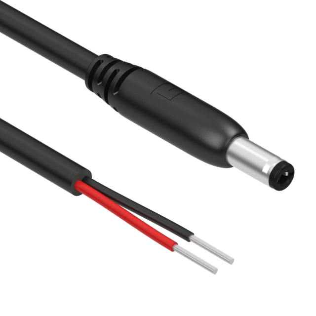 【10-02222】CBL ASSY 2.1MM PLUG-CBL RND 6'