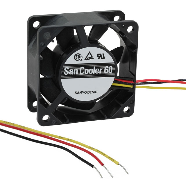 【9A0612G4011】FAN AXIAL 60X25MM 12VDC WIRE