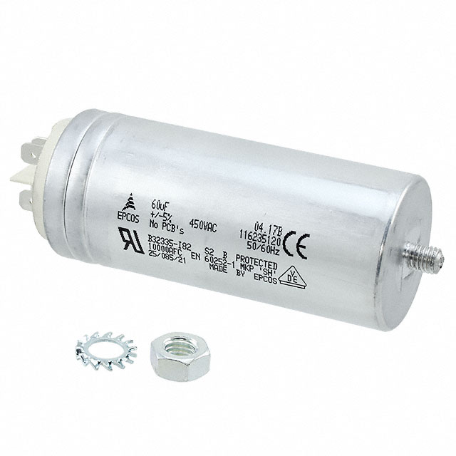 【B32332I6606J082】CAP FILM 60UF 5% 450VAC RADIAL