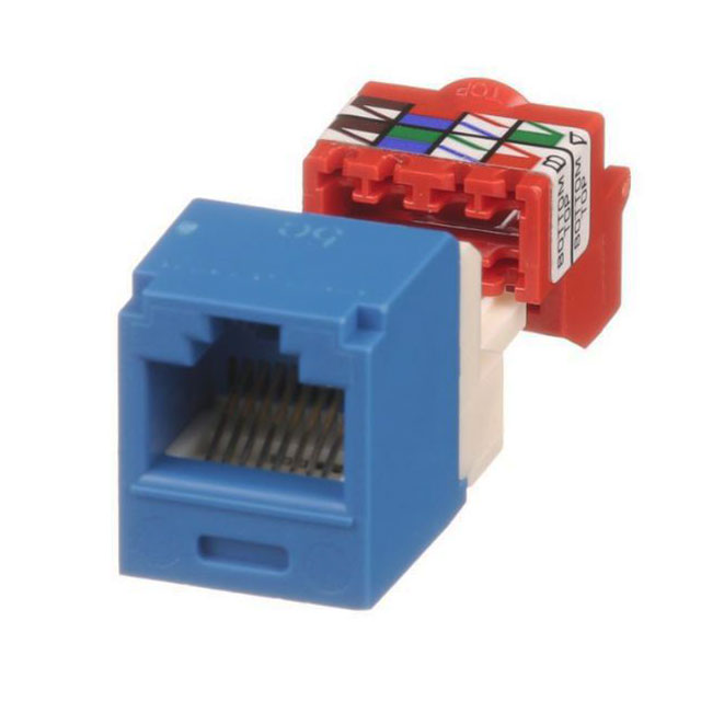 【CJ5E88TBU】CATEGORY 5E, 8 POSITION, 8 WIRE,