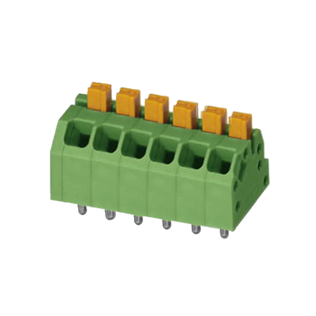 【1862084】TERM BLOCK 6POS 45DEG 3.5MM PCB[バルク]