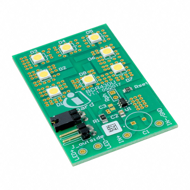 【BCR430ULEDBOARDTOBO1】EVAL BOARD LED DRIVER BCR430U