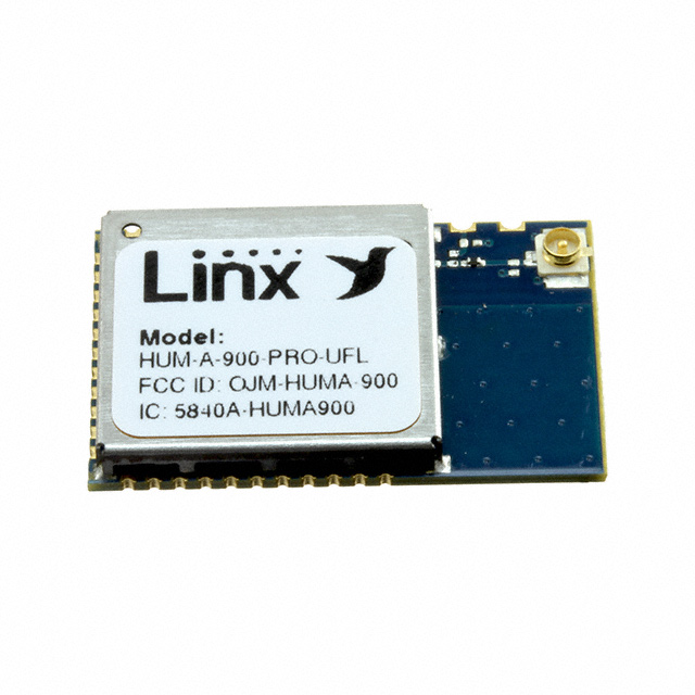 【HUM-A-900-PRO-UFL】RF TXRX MOD ISM<1GHZU.FL SMD